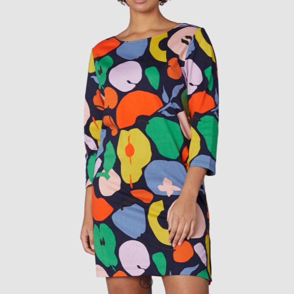 Brand New gorman 5A fruits Shift Dress size L fits 14 - Picture 1 of 6